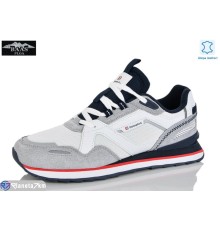 Кросівки чоловічі на весну/осінь (8 пар р.41-46) білий  "Baas"