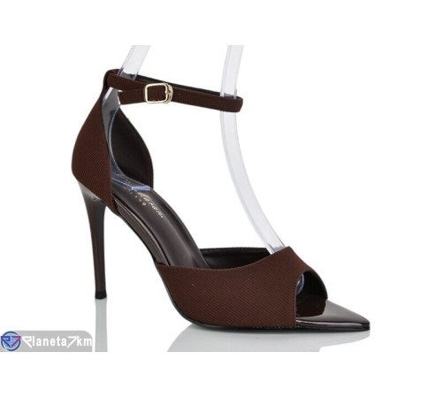 Босоніжки жіночі на літо (6 пар р.35-40) коричневий  "MARADONA"