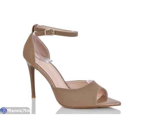 Босоніжки жіночі на літо (6 пар р.35-40) бежевий  "MARADONA"