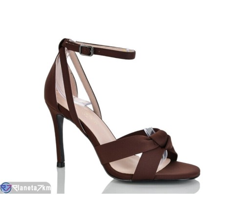 Босоніжки жіночі на літо (6 пар р.36-40) коричневий  "MARADONA"