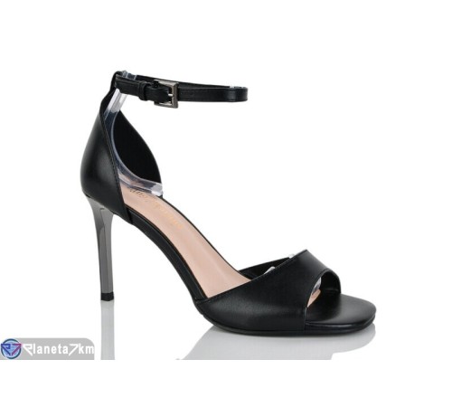 Босоніжки жіночі на літо (6 пар р.36-40) чорний  "MARADONA"