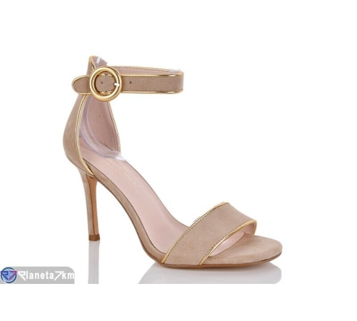 Босоніжки жіночі на літо (6 пар р.36-40) бежевий  "MARADONA"