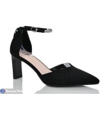 Туфлі жіночі на літо (6 пар р.36-40) чорний  "MARADONA"