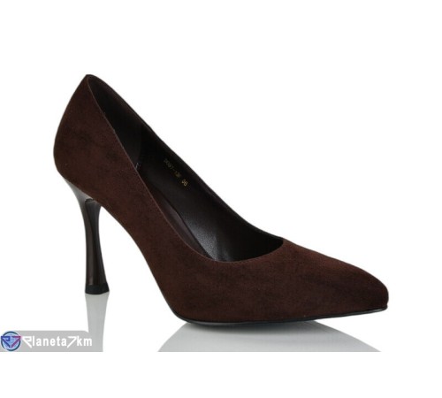 Туфлі жіночі на весну/осінь (6 пар р.34-39) коричневий  "MARADONA"