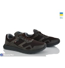 Кросівки чоловічі на весну/осінь (8 пар р.40-45) коричневий  "OLLA"