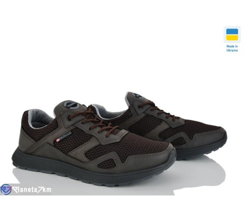 Кросівки чоловічі на весну/осінь (8 пар р.40-45) коричневий  "OLLA"