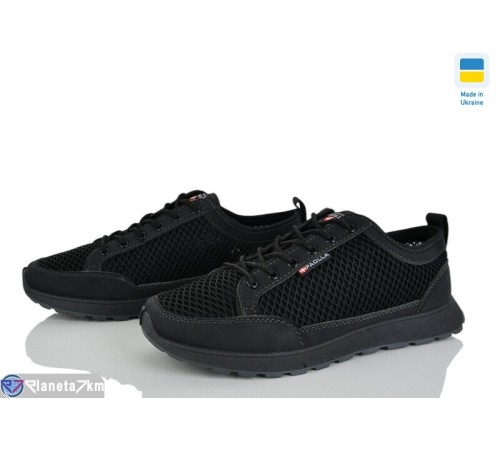 Кросівки чоловічі на літо (8 пар р.40-45) чорний  "OLLA"