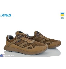 Кросівки чоловічі на весну/осінь (8 пар р.40-45) коричневий  "LEOBAZA"