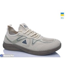 Кросівки чоловічі на літо (10 пар р.41-45) бежевий  "MURMUR"