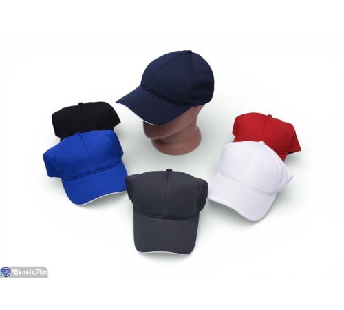 Кепка на літо (5 шт. р.сетка 55-57) мікс  "Enigma"