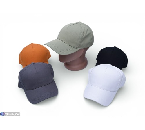 Кепка на літо (5 шт. р.сетка 56-58) мікс  "Enigma"