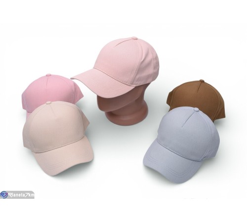 Кепка на літо (5 шт. р.сетка 56-58) мікс  "Enigma"