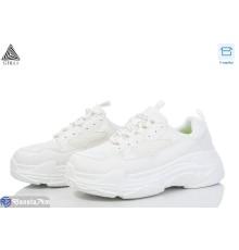 Кросівки жіночі на весну/осінь (8 пар р.36-40) білий  "STILLI Group"