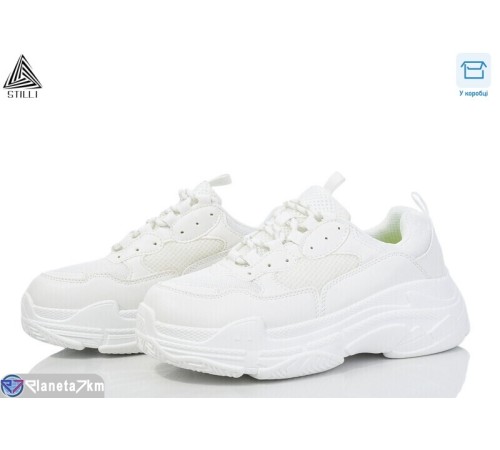Кросівки жіночі на весну/осінь (8 пар р.36-40) білий  "STILLI Group"