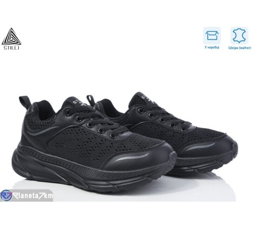 Кросівки жіночі на весну/осінь (8 пар р.36-40) чорний  "STILLI Group"