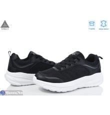 Кросівки жіночі на весну/осінь (8 пар р.36-40) чорний  "STILLI Group"