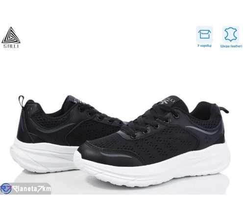Кросівки жіночі на весну/осінь (8 пар р.36-40) чорний  "STILLI Group"