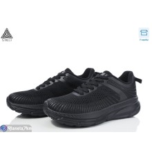 Кросівки жіночі на весну/осінь (8 пар р.36-40) чорний  "STILLI Group"