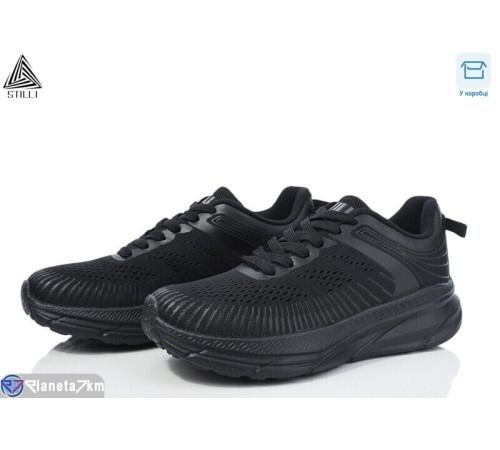 Кросівки жіночі на весну/осінь (8 пар р.36-40) чорний  "STILLI Group"