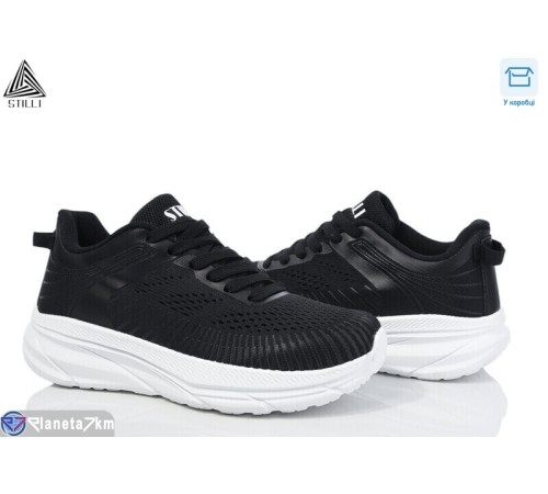 Кросівки жіночі на весну/осінь (8 пар р.36-40) чорний  "STILLI Group"