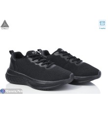 Кросівки жіночі на весну/осінь (8 пар р.36-40) чорний  "STILLI Group"