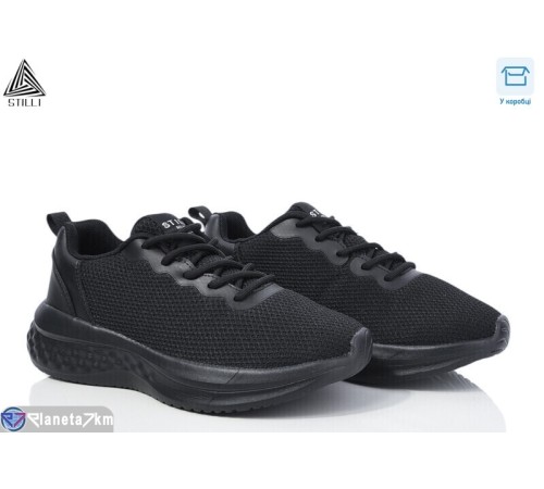 Кросівки жіночі на весну/осінь (8 пар р.36-40) чорний  "STILLI Group"
