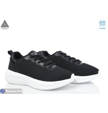 Кросівки жіночі на весну/осінь (8 пар р.36-40) чорний  "STILLI Group"