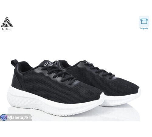 Кросівки жіночі на весну/осінь (8 пар р.36-40) чорний  "STILLI Group"