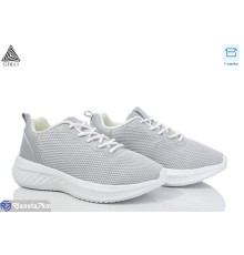 Кросівки жіночі на весну/осінь (8 пар р.36-40) сірий  "STILLI Group"