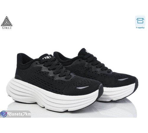 Кросівки жіночі на весну/осінь (8 пар р.36-40) чорний  "STILLI Group"