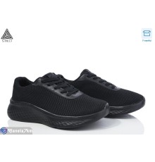 Кросівки жіночі на весну/осінь (8 пар р.36-40) чорний  "STILLI Group"