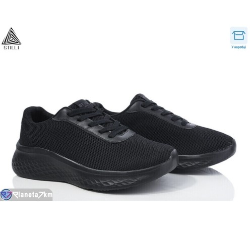 Кросівки жіночі на весну/осінь (8 пар р.36-40) чорний  "STILLI Group"