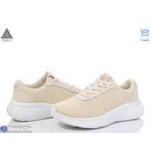 Кросівки жіночі на весну/осінь (8 пар р.36-40) бежевий  "STILLI Group"