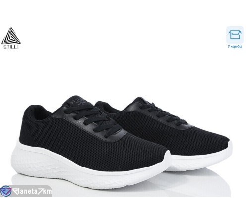 Кросівки жіночі на весну/осінь (8 пар р.36-40) чорний  "STILLI Group"