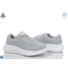 Кросівки жіночі на весну/осінь (8 пар р.36-40) сірий  "STILLI Group"