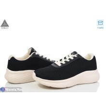 Кросівки жіночі на весну/осінь (8 пар р.36-40) чорний  "STILLI Group"