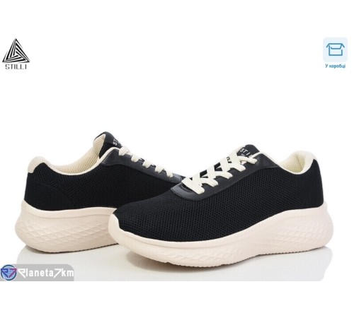 Кросівки жіночі на весну/осінь (8 пар р.36-40) чорний  "STILLI Group"