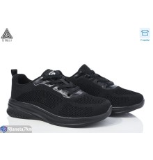 Кросівки жіночі на весну/осінь (8 пар р.36-40) чорний  "STILLI Group"