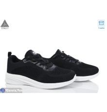 Кросівки жіночі на весну/осінь (8 пар р.36-40) чорний  "STILLI Group"