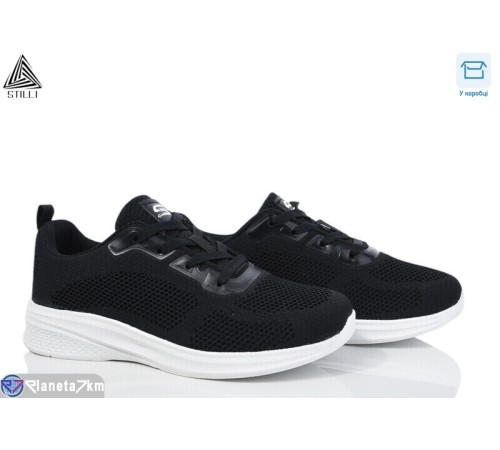 Кросівки жіночі на весну/осінь (8 пар р.36-40) чорний  "STILLI Group"