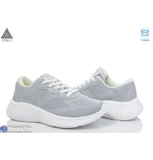 Кросівки жіночі на весну/осінь (8 пар р.36-40) сірий  "STILLI Group"