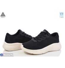 Кросівки жіночі на весну/осінь (8 пар р.36-40) чорний  "STILLI Group"