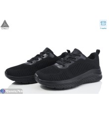 Кросівки жіночі на весну/осінь (8 пар р.36-40) чорний  "STILLI Group"