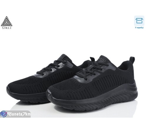 Кросівки жіночі на весну/осінь (8 пар р.36-40) чорний  "STILLI Group"