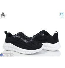 Кросівки жіночі на весну/осінь (8 пар р.36-40) чорний  "STILLI Group"