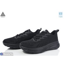 Кросівки жіночі на весну/осінь (8 пар р.36-40) чорний  "STILLI Group"