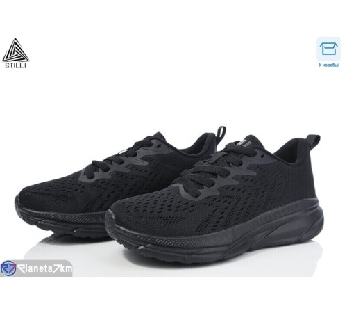 Кросівки жіночі на весну/осінь (8 пар р.36-40) чорний  "STILLI Group"