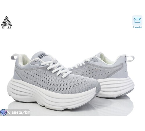 Кросівки жіночі на весну/осінь (8 пар р.36-40) сірий  "STILLI Group"