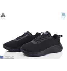 Кросівки жіночі на весну/осінь (8 пар р.36-40) чорний  "STILLI Group"