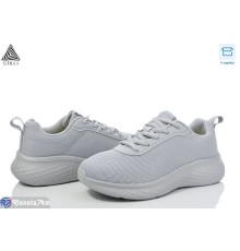 Кросівки жіночі на весну/осінь (8 пар р.36-40) сірий  "STILLI Group"